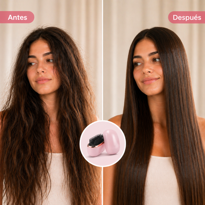 Portable Hair Straightening Brush